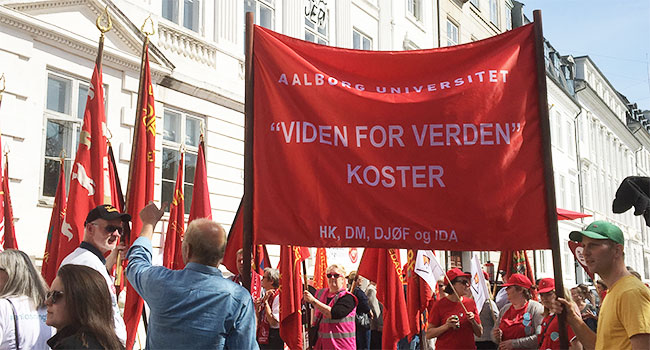 Fanen foran Forligsen 2018